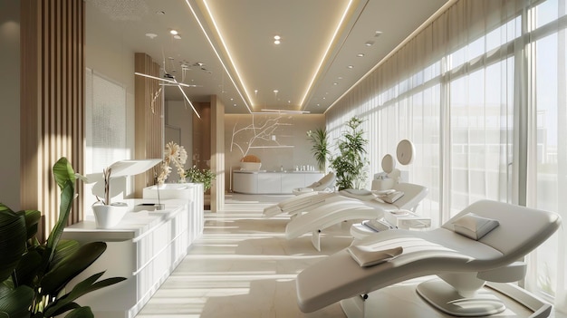 Contemporary Podiatry Clinic Interior with StateoftheArt Equipment