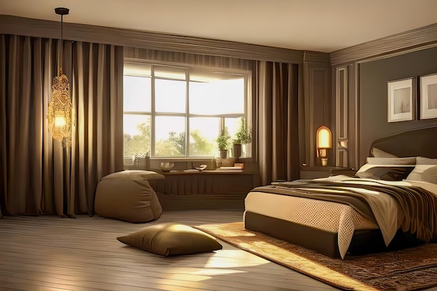 Contemporary Residential Bedroom