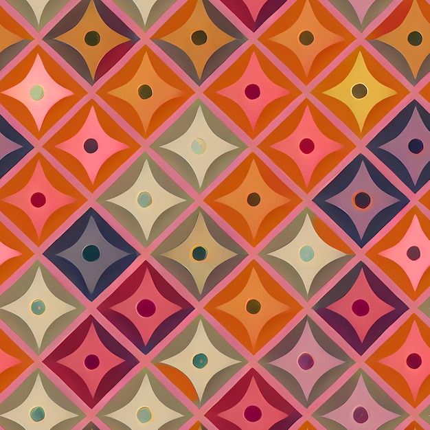 A continuous belt of traditional abstract Wallpaper pattern painted in watercolor Generative AI for digital textile cloth backdrop fashion motif