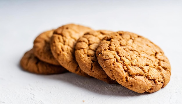 Cookies isolated on white background