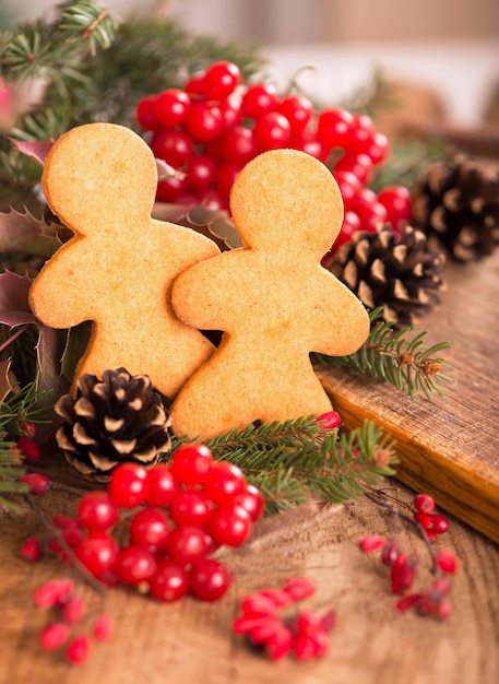 Cookies in the shape of a man