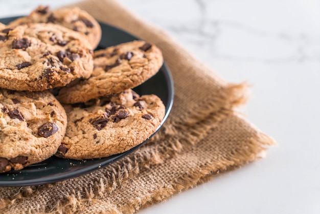 cookies with dark chocolate chips