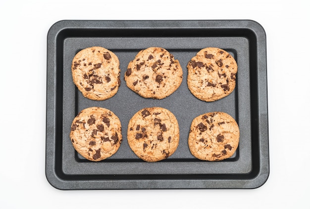 cookies with dark chocolate chips