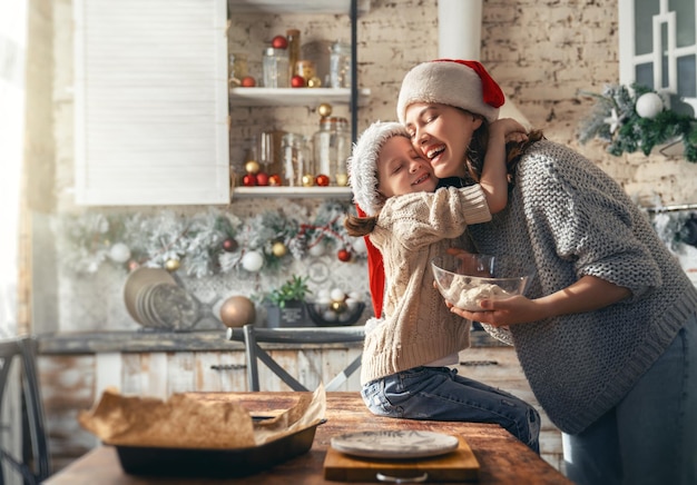 Cooking Christmas cookies