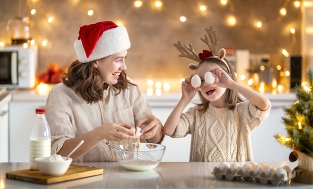 Cooking Christmas cookies