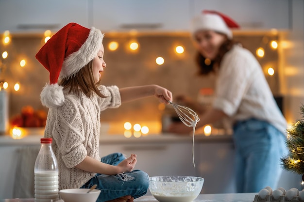 Cooking Christmas cookies