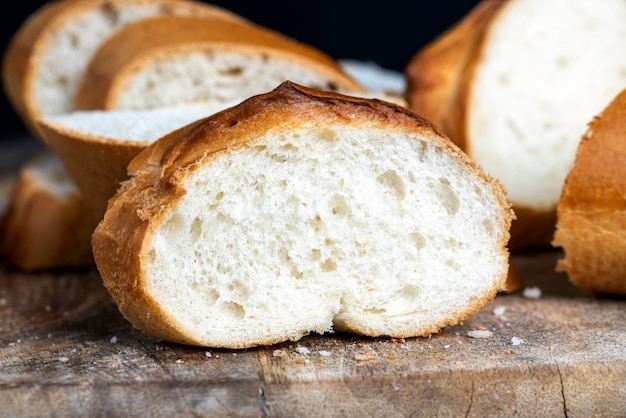 Cooking dishes using wheat soft baguette