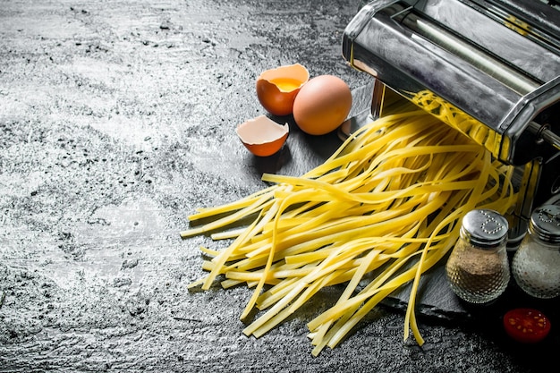 Cooking homemade pasta