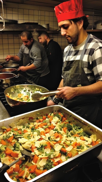 Cooking meals for a local shelter nutritious and warm feeding hope kitchen camaraderie 43