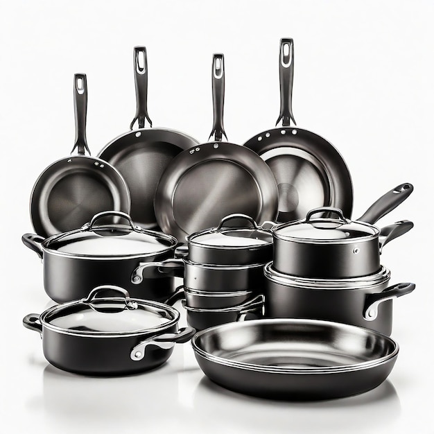 Photo cookware isolated on a white background