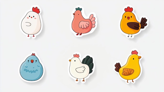 Photo cool bird stickers