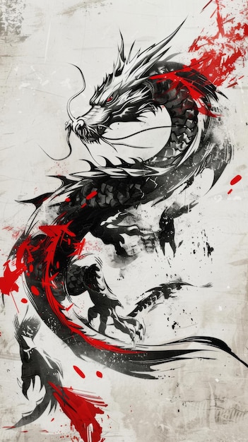 A cool dragon picture for background or wallpaper