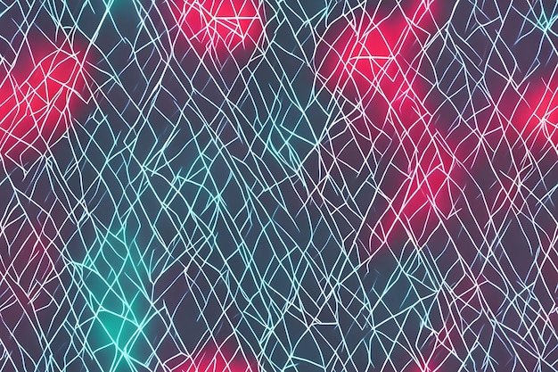 cool geometric triangular figure in a neon laser light great for backgrounds and wallpapers