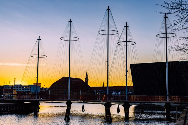 Copenhagen, Denmark,  Circle Bridge, Copenhagen