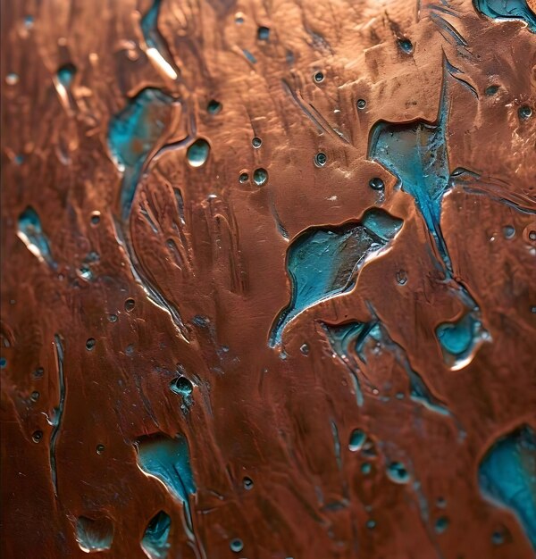 Photo copper metal surface texture