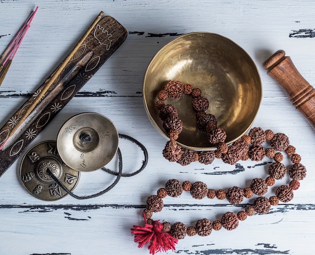 Copper singing bowl