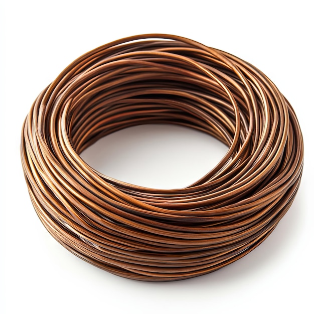 Photo copper wire coil metal wire roll for crafts and projects