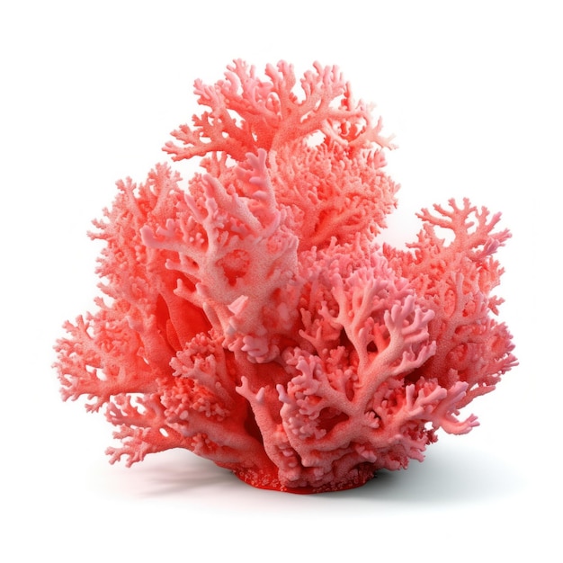 Coral reef isolated Illustration AI GenerativexA