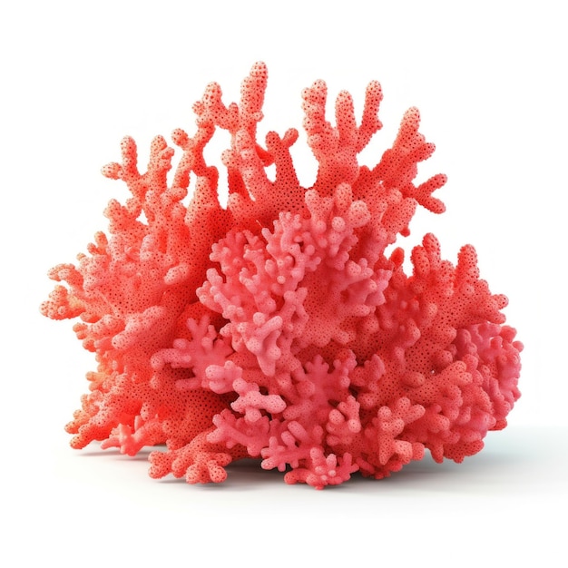 Coral reef isolated Illustration AI GenerativexA