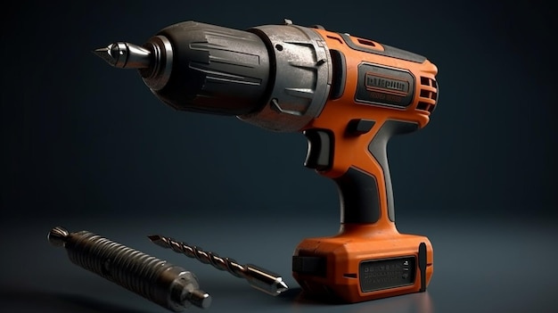 A cordless drill with the brand name bobcat on it