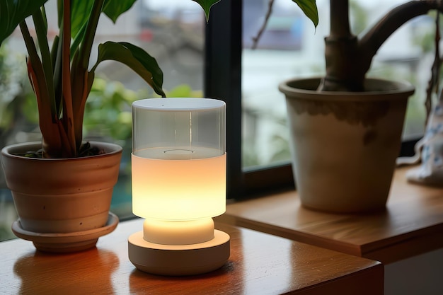 Cordless rechargeable lamp for home