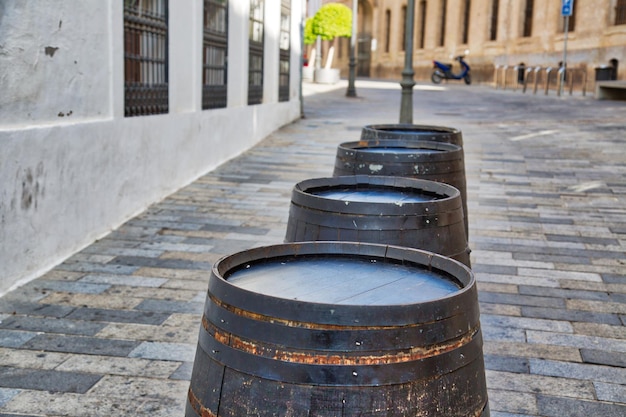 Cordoba streets on a sunny day in historic city center