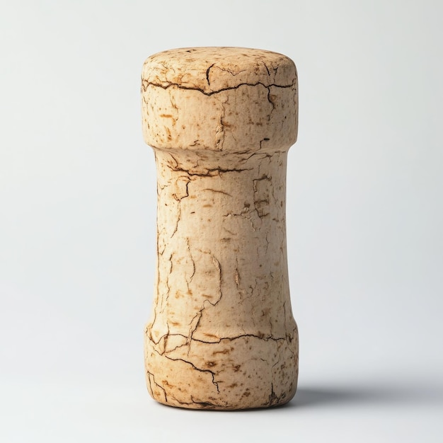 Photo cork isolated on a solid white background