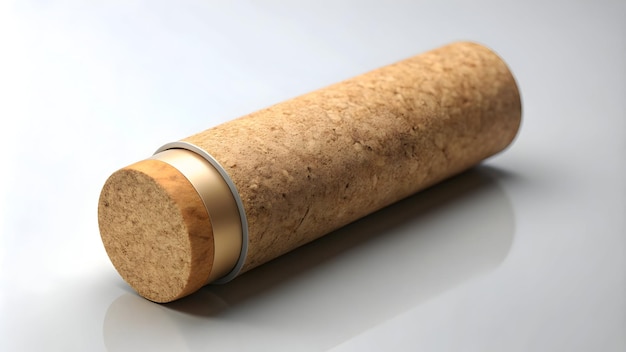 Photo cork tube mockup