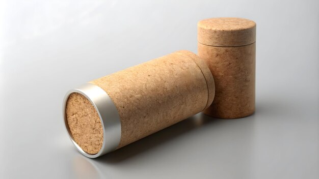 cork tube mockup