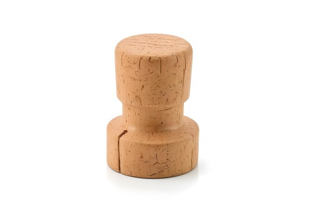 Photo a cork wine bottle stopper