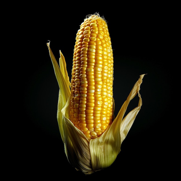 corn ear isolated