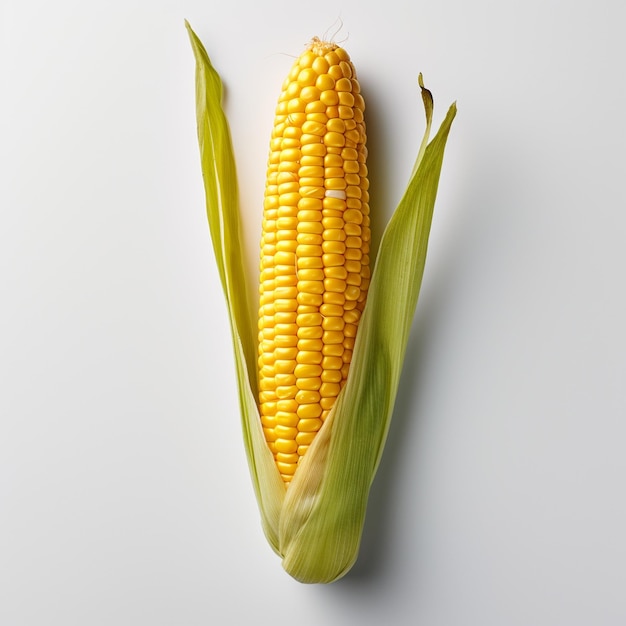 corn ear isolated