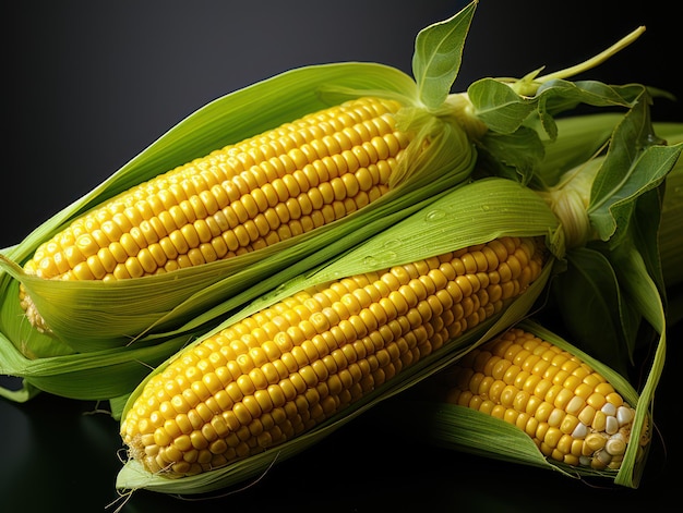 Corn Harvest Ears of Corn Generative AI