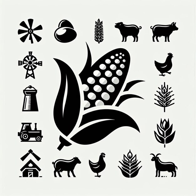 Photo corn icon