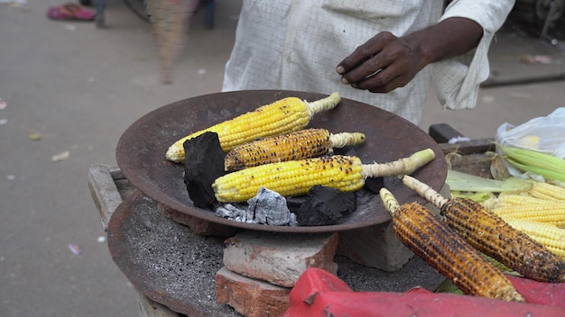 Corn is forming over coal