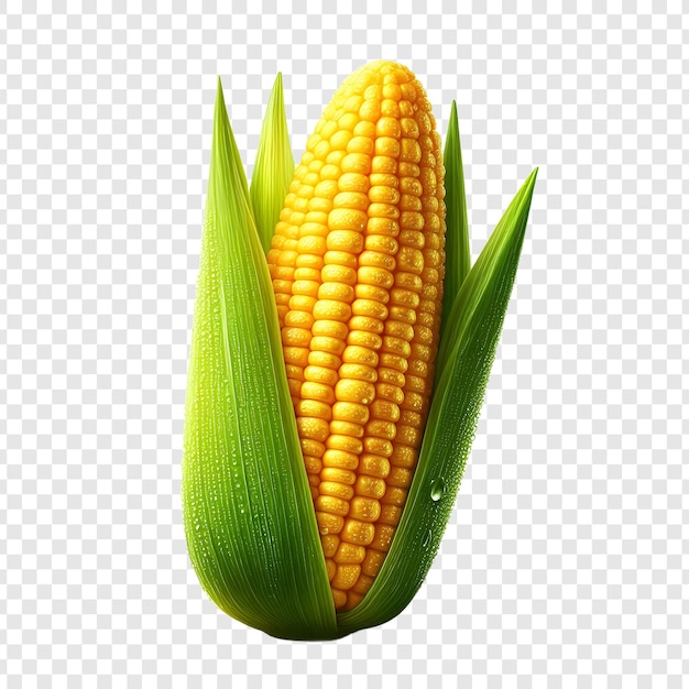 Corn isolated on transparent background