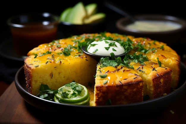 Photo cornbread with chipotle