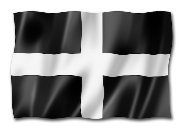 Cornwall County flag UK