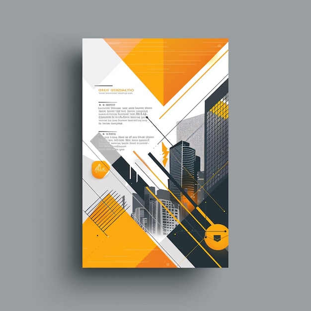 corporate business flyer company vector design