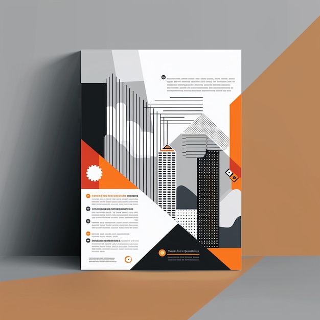 corporate business flyer company vector design