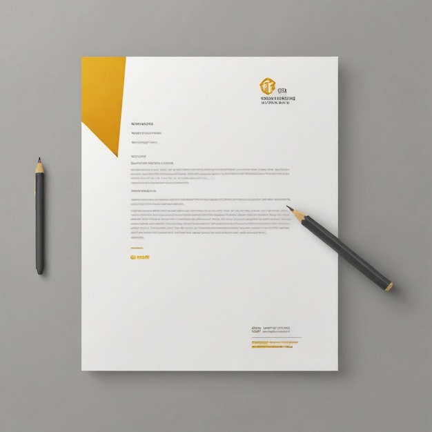 Corporate letterhead Presentation generative Ai