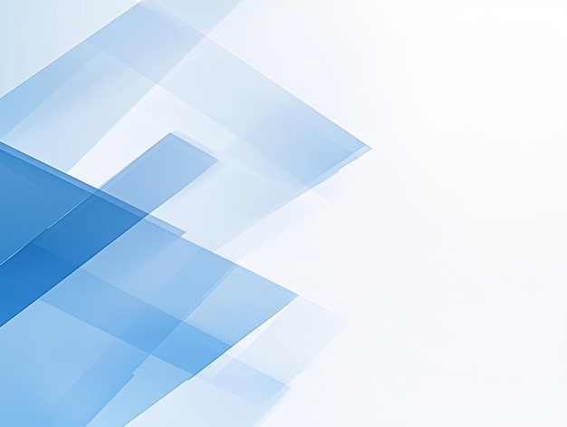 Corporate Style PowerPoint Background Blue and White Gradient