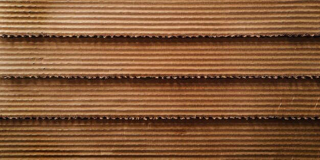 Corrugated Board Texture Industrial Process in Cardboard Factory