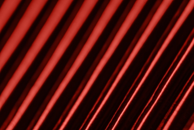 Corrugated red paper