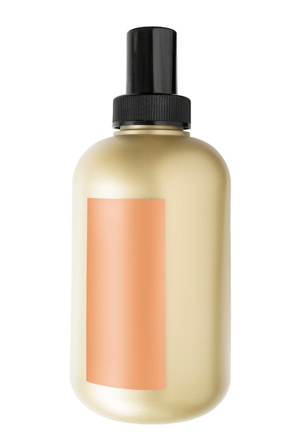 Cosmetic bottle isolated