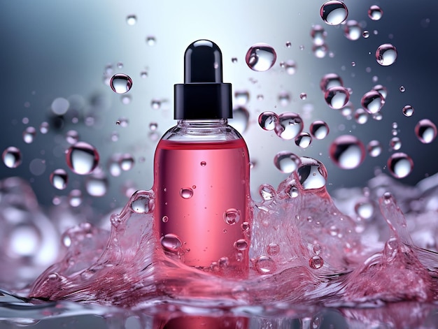 Cosmetic essence liquid bubbles liquid bubble antioxidant generated ia