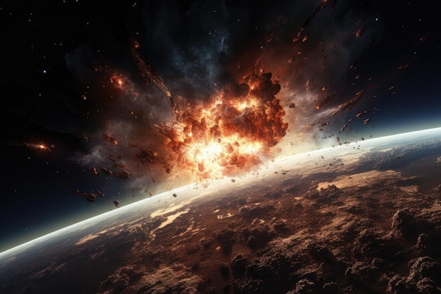 Cosmic Armageddon Judgment Day of Planet Earth