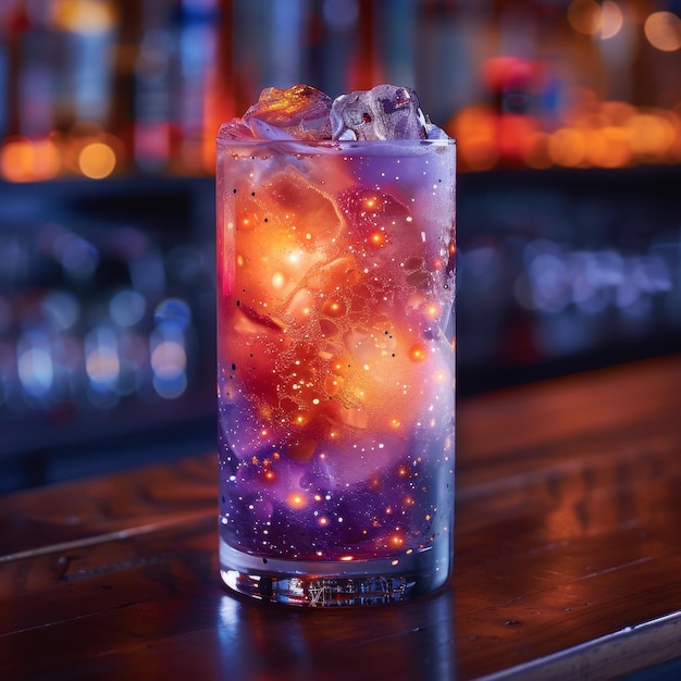 Cosmic mocktail mixology class alcoholfree drinks in space