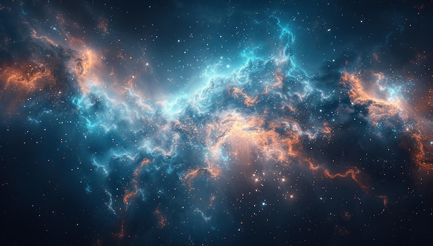 Cosmic Nebula A Celestial Tapestry of Light and Dust