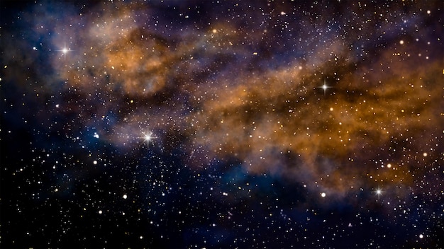 Cosmic space nebula background